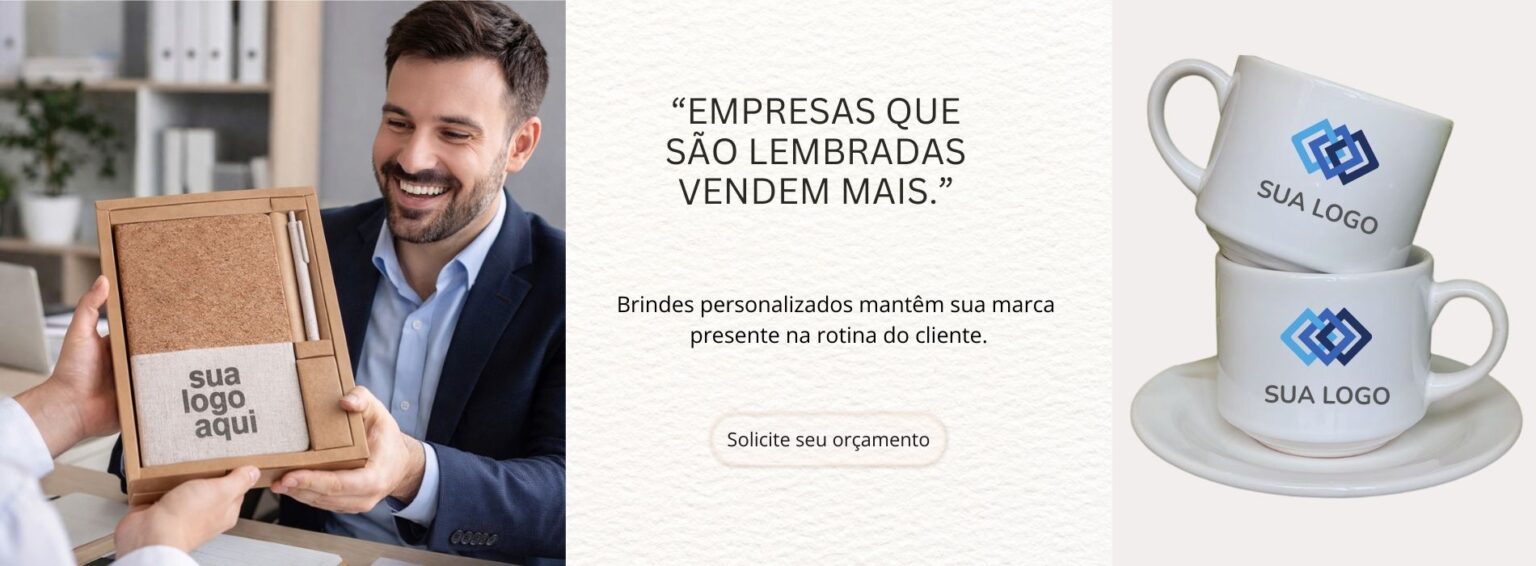 Brindes personalizados para empresas