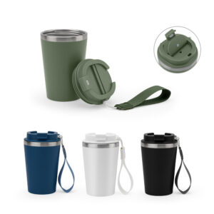 Copo térmico inox reciclado personalizado 440ml com alça