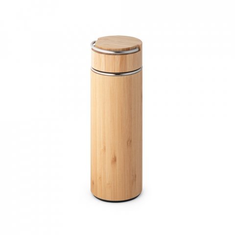 garrafa termica bambu personalizada