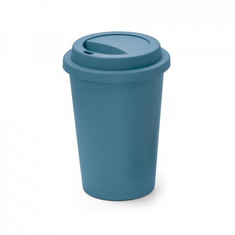 copo reutilizável personalizado azul
