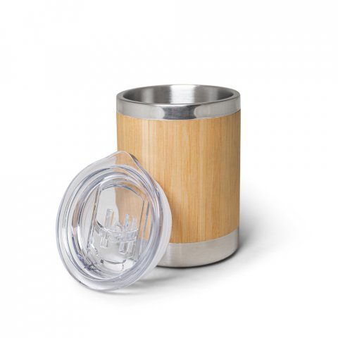 copo térmico bambu personalizado detalhe base