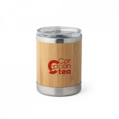 copo térmico bambu personalizado com logo