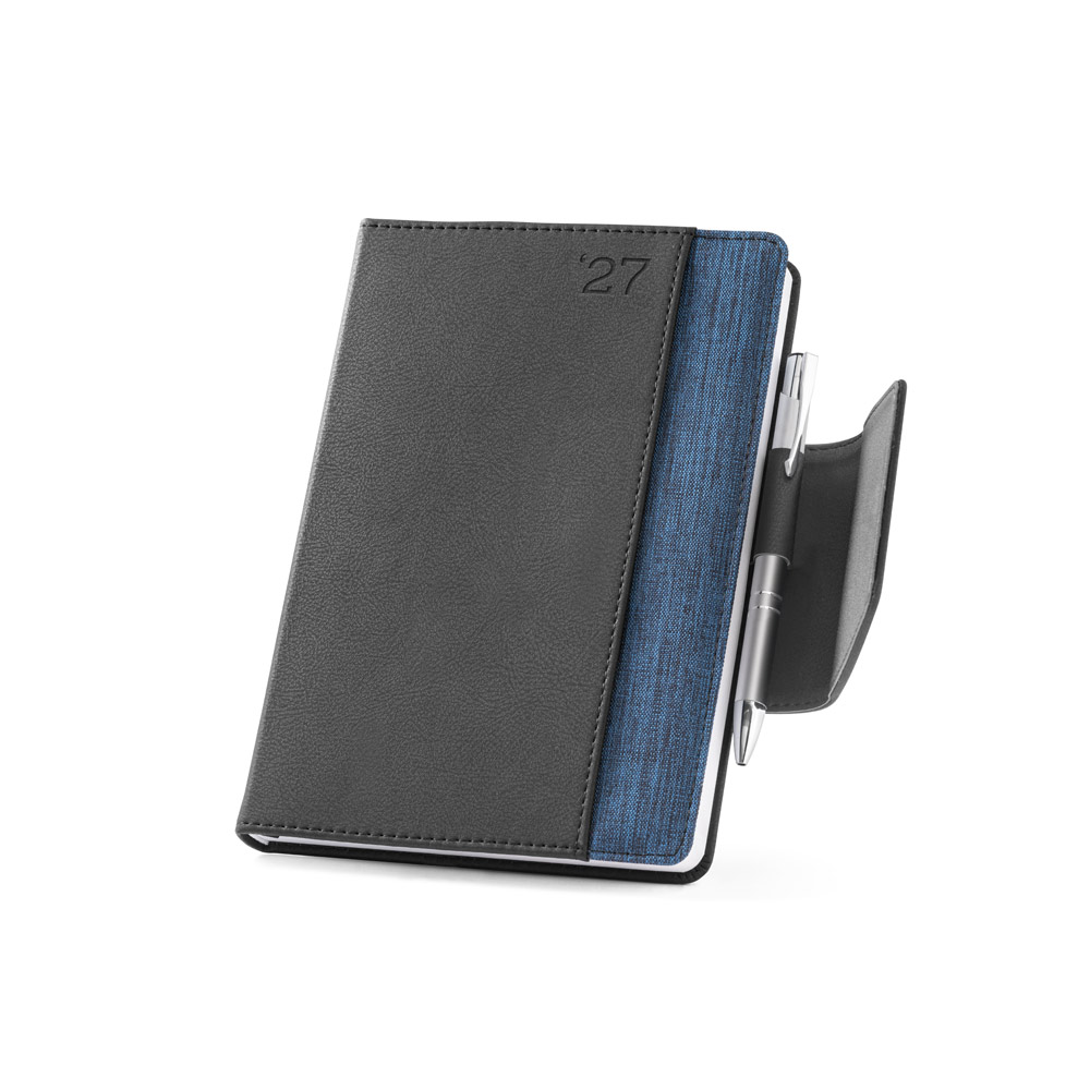 agenda personalizada com caneta