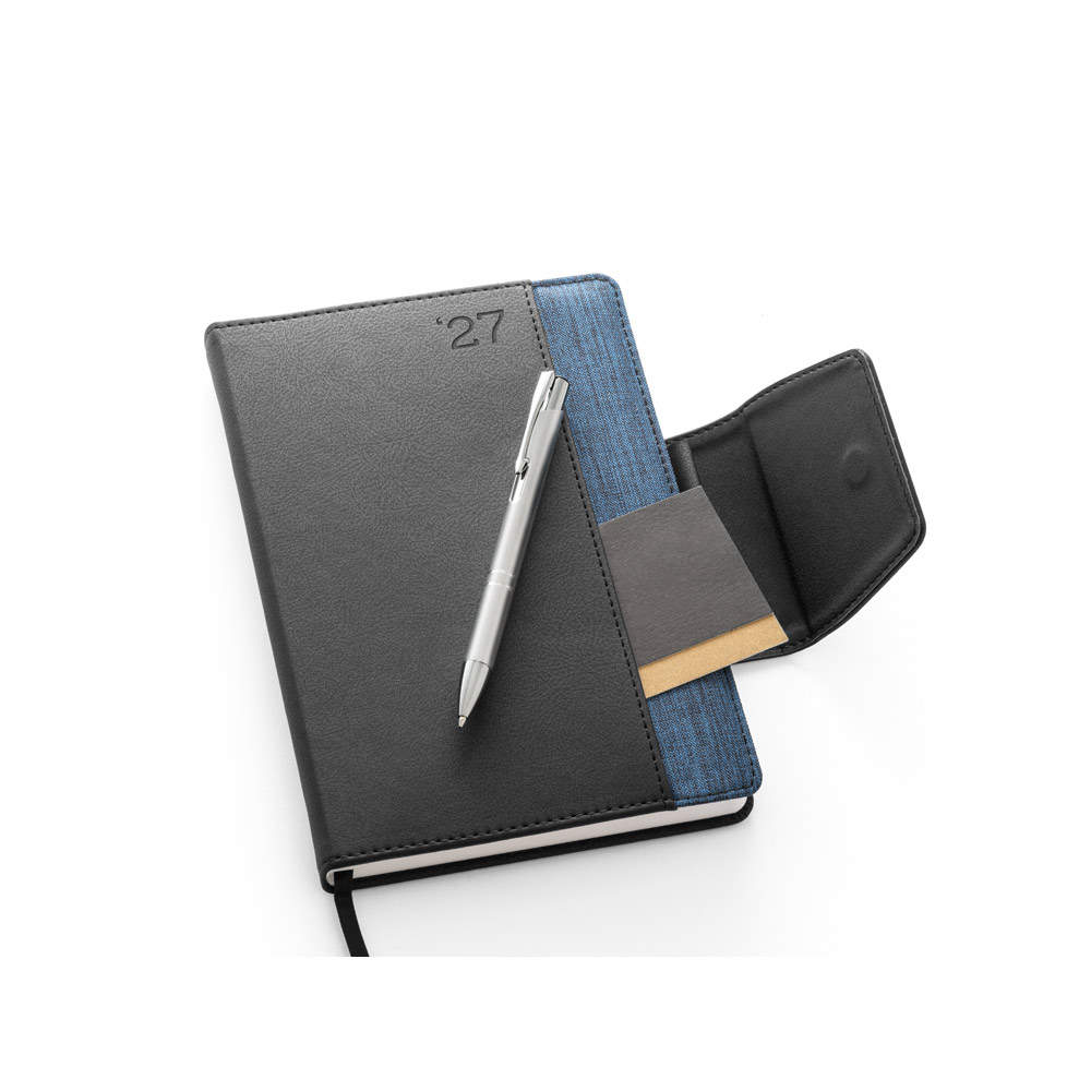 agenda personalizada com caneta