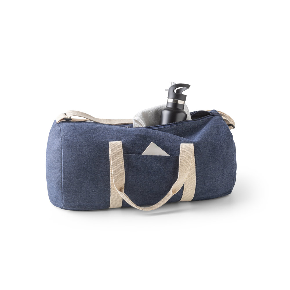 bolsa esportiva de denim personalizada