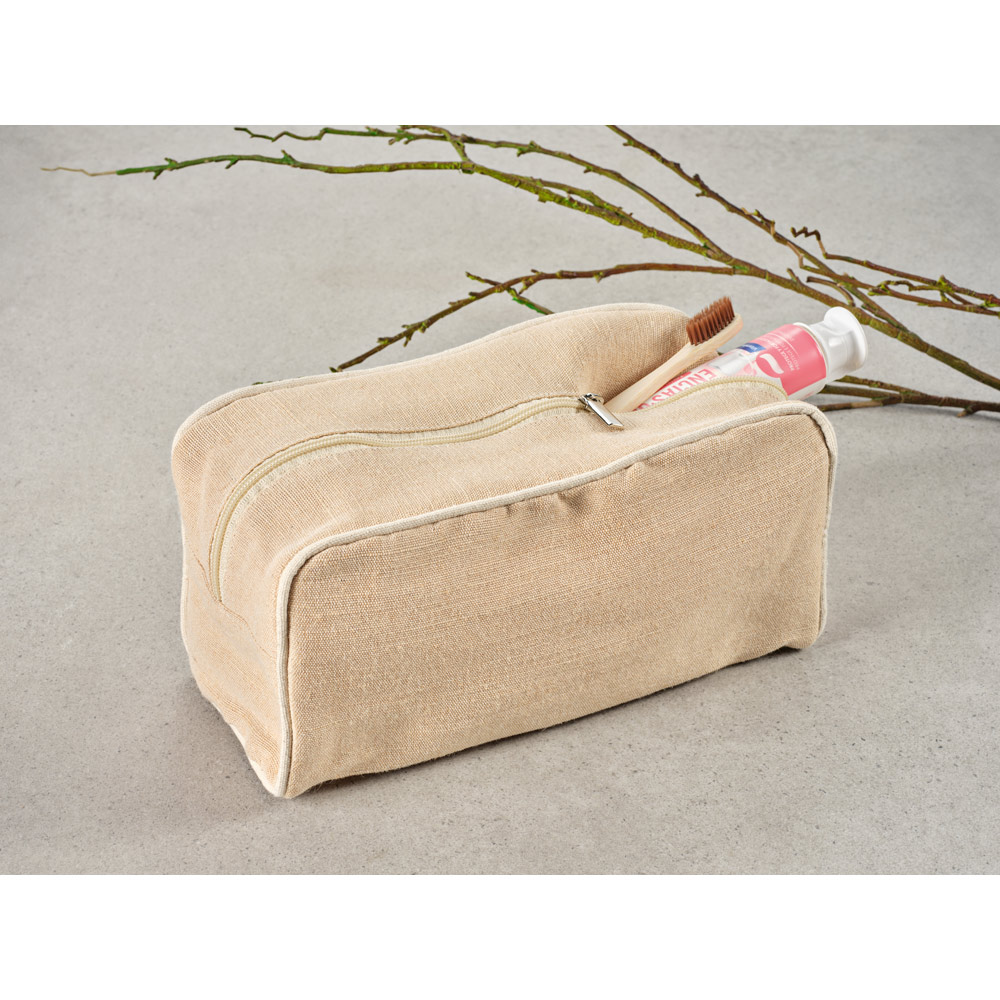 necessaire de juta personalizada