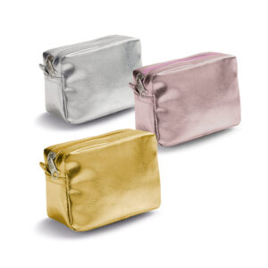 necessaire de PVC metalizada personalizada