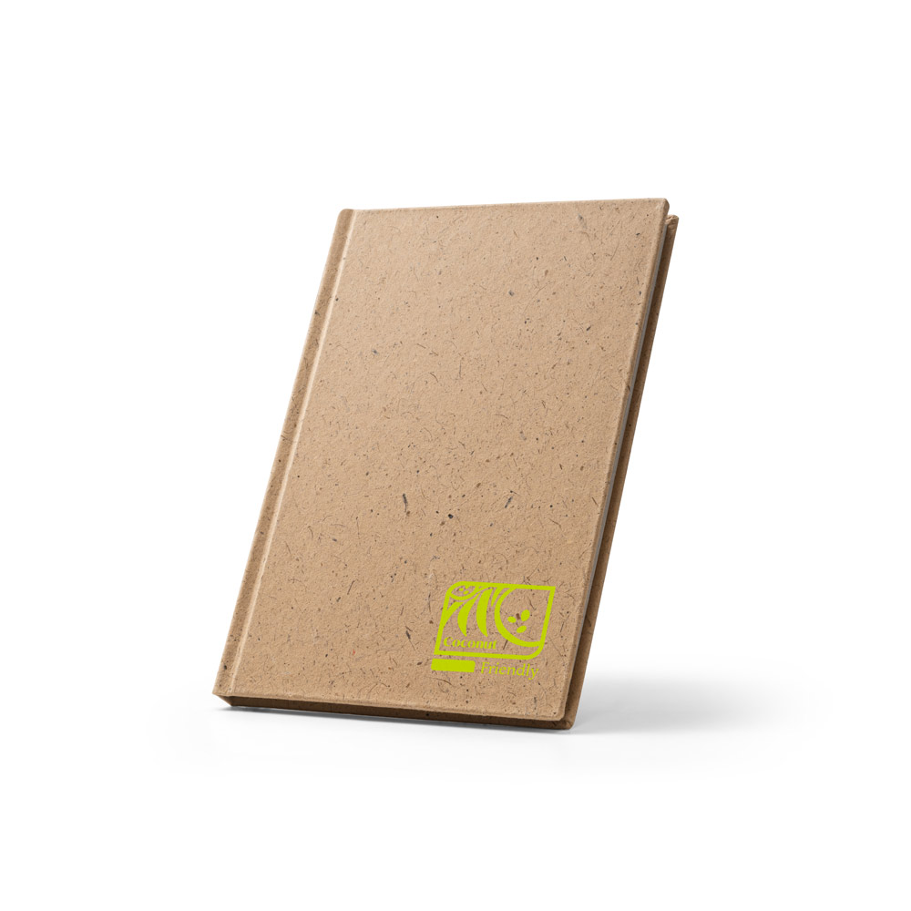 caderno de casca de coco personalizado