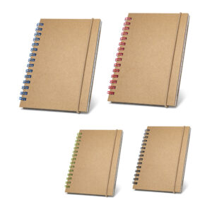 caderno de bolso espiral personalizado
