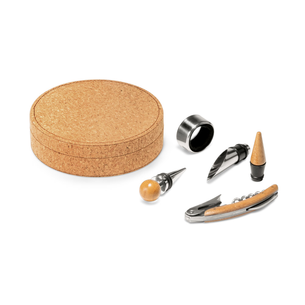 conjunto para vinho personalizado