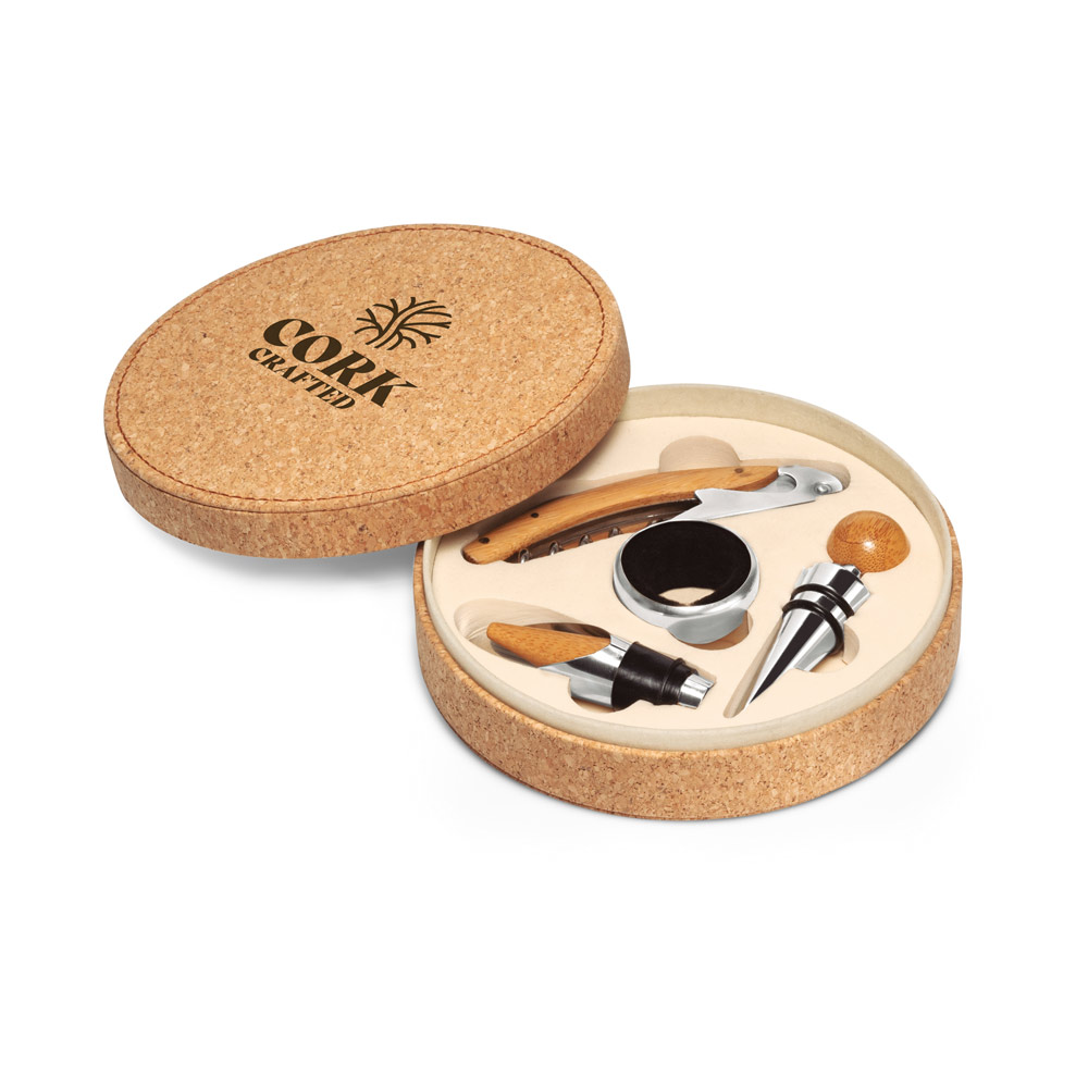 conjunto para vinho personalizado