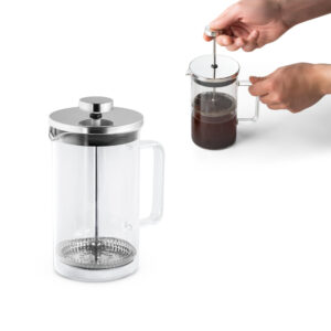 cafeteira de vidro personalizada
