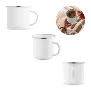 caneca esmaltada personalizada