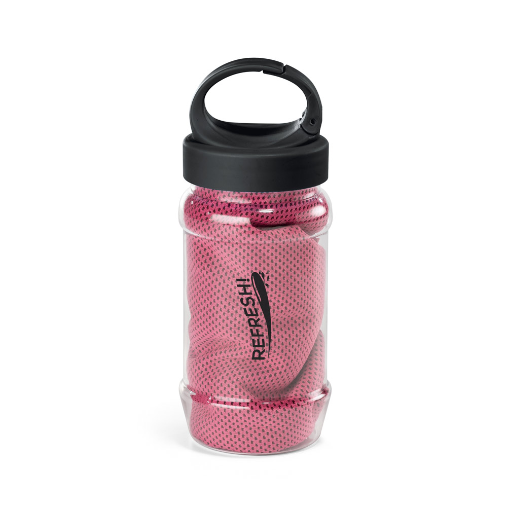 kit toalha e garrafa personalizado