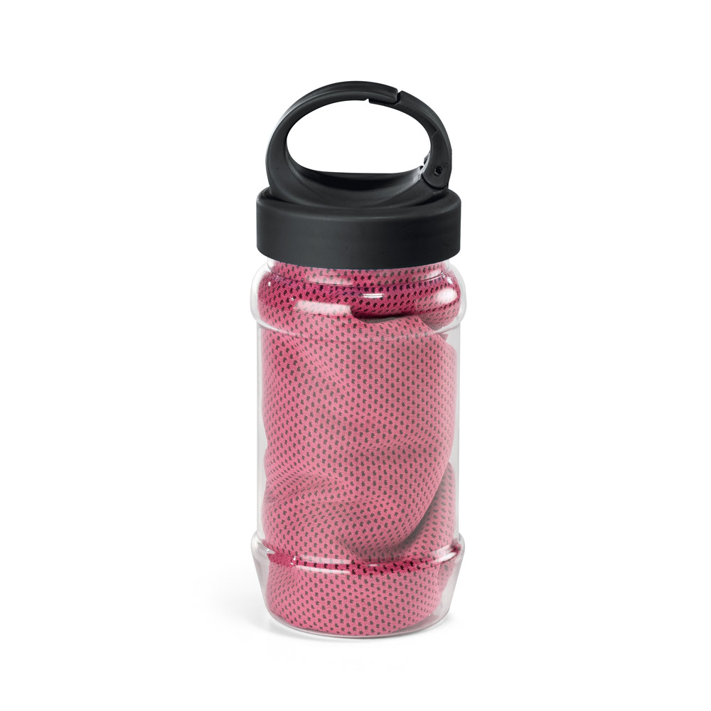 kit toalha e garrafa personalizado