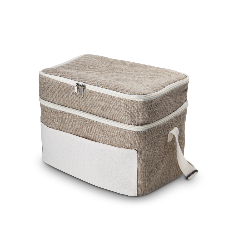 bolsa térmica de juta personalizada de 14 litros