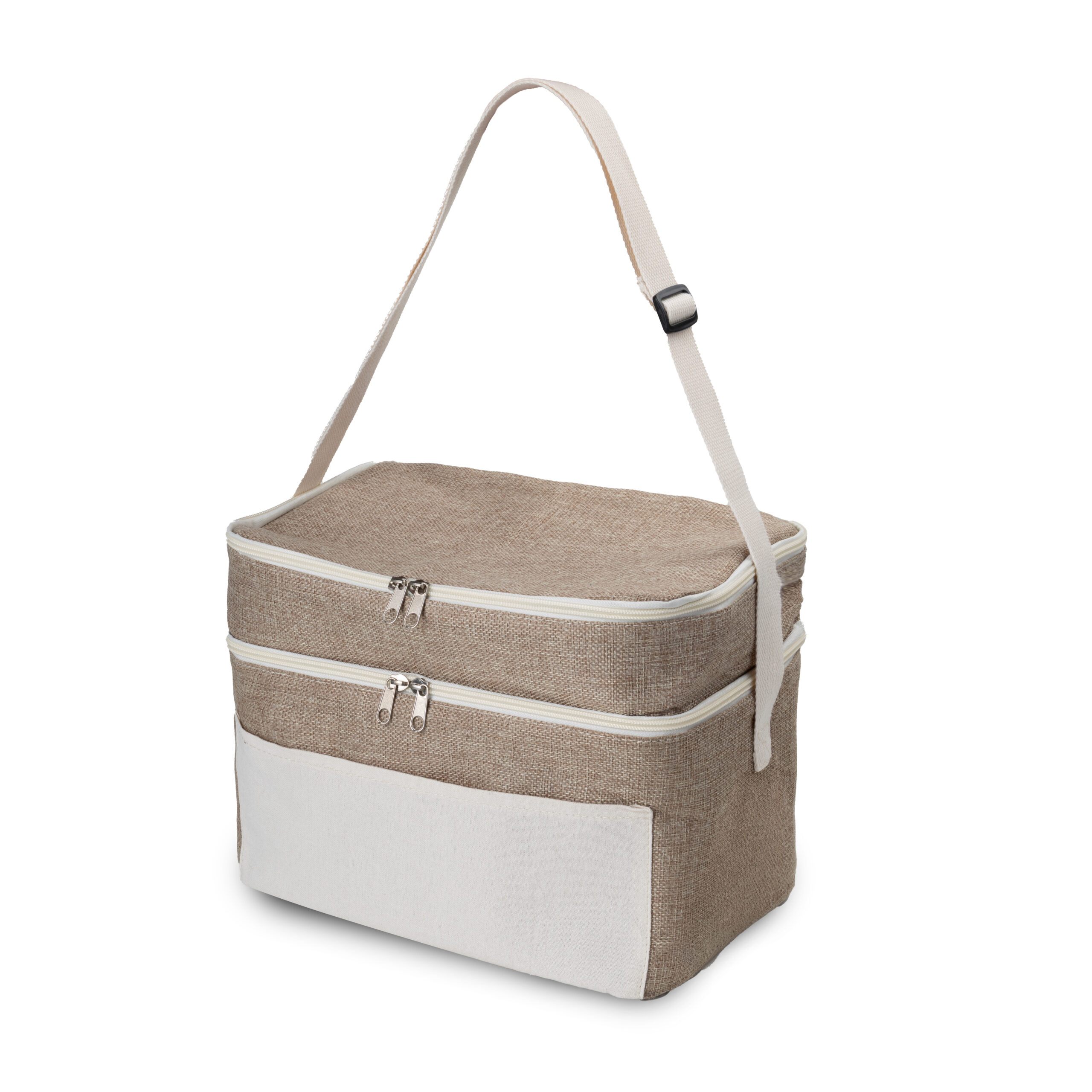 bolsa térmica de juta personalizada de 14 litros