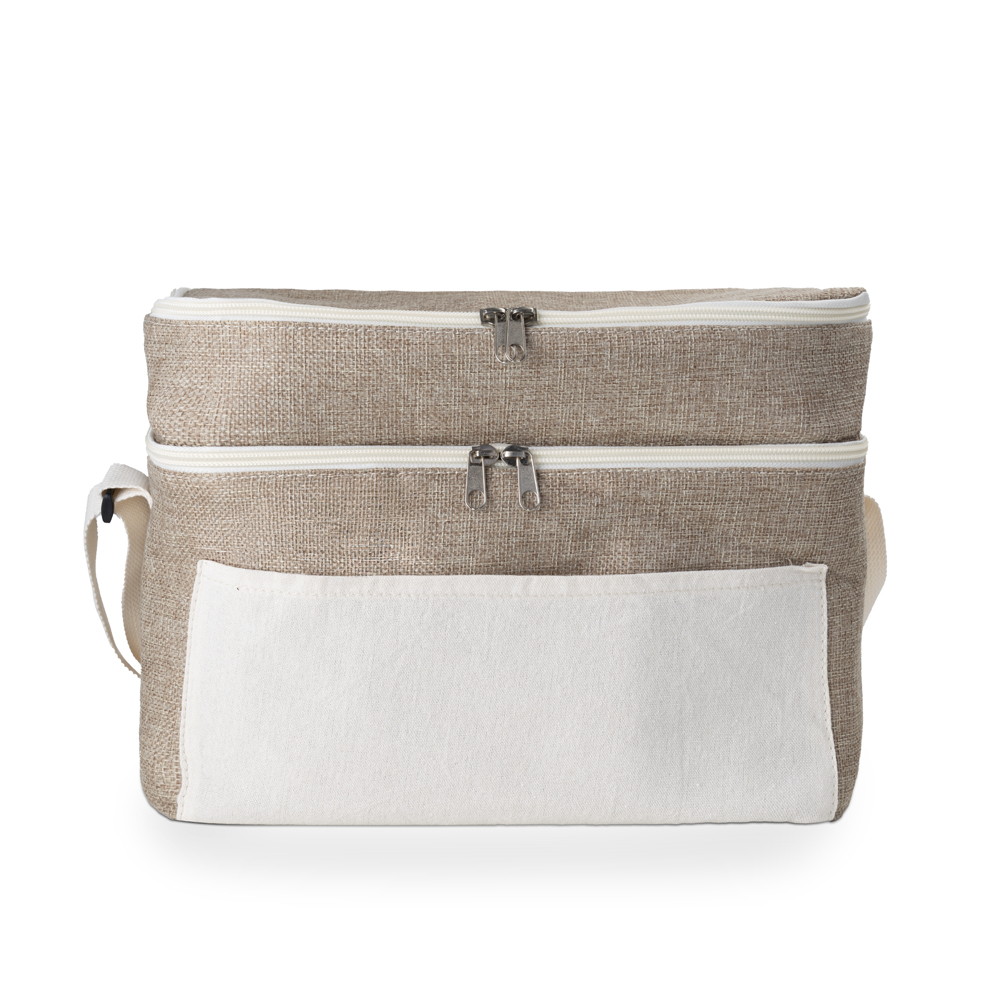 bolsa térmica de juta personalizada de 14 litros