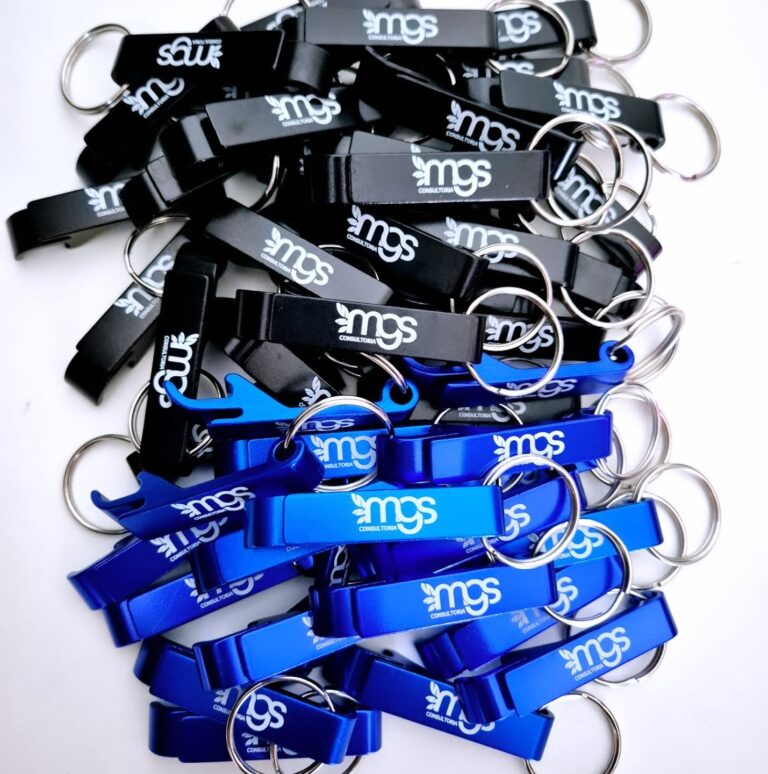 Chaveiros abridores personalizados