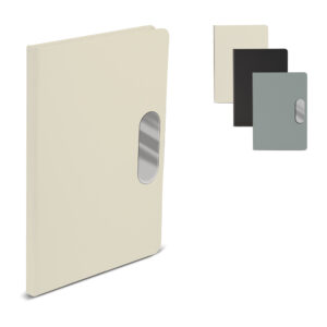 caderno executivo em PU personalizado