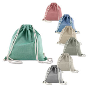 mochila saco de algodão personalizada