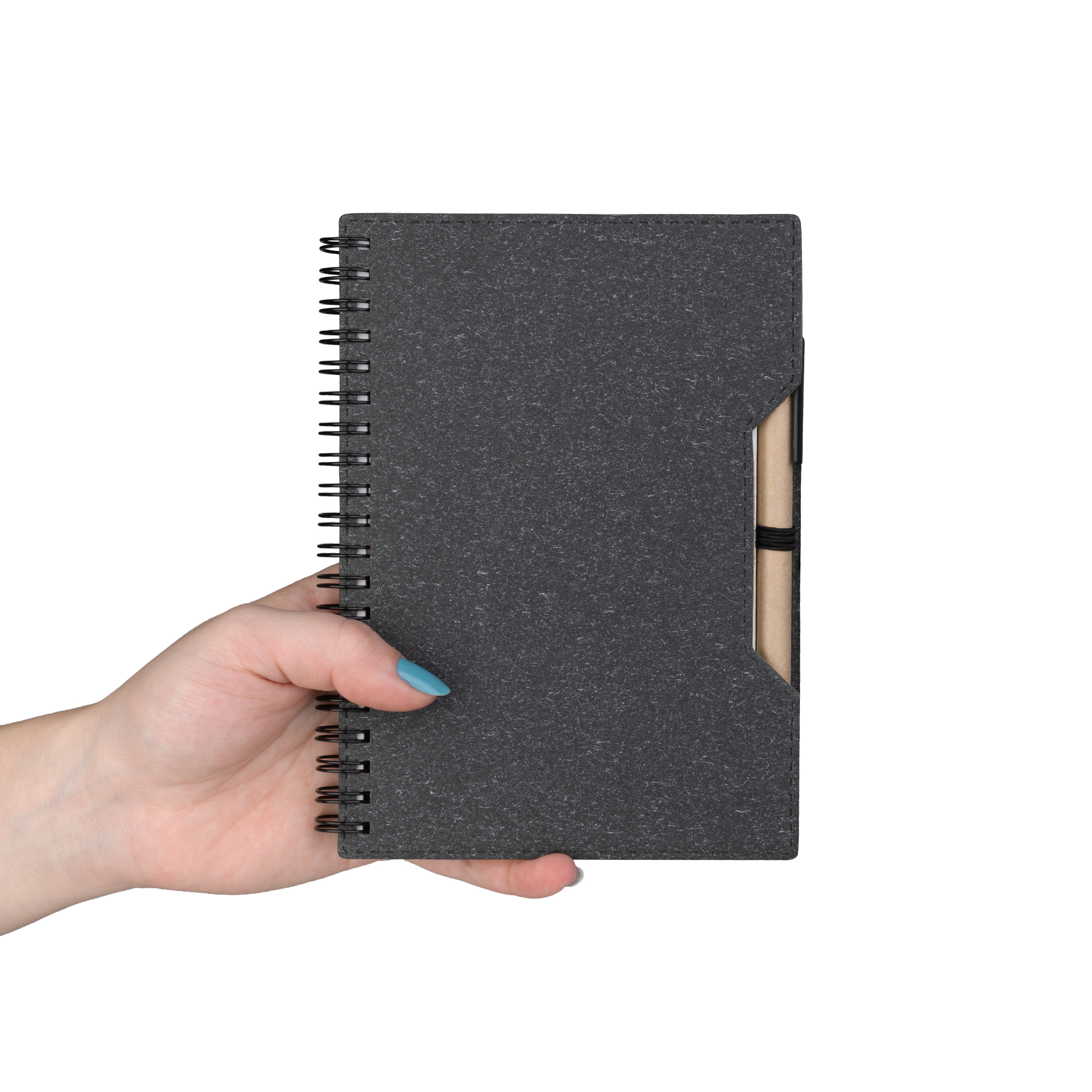 caderno de papelão reciclado personalizado