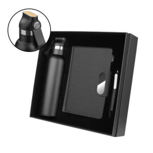 kit escritório com garrafa térmica personalizado